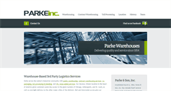 Desktop Screenshot of parkewarehouses.com
